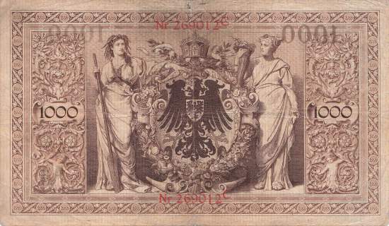 1000 Mark 1908 MC ro.36